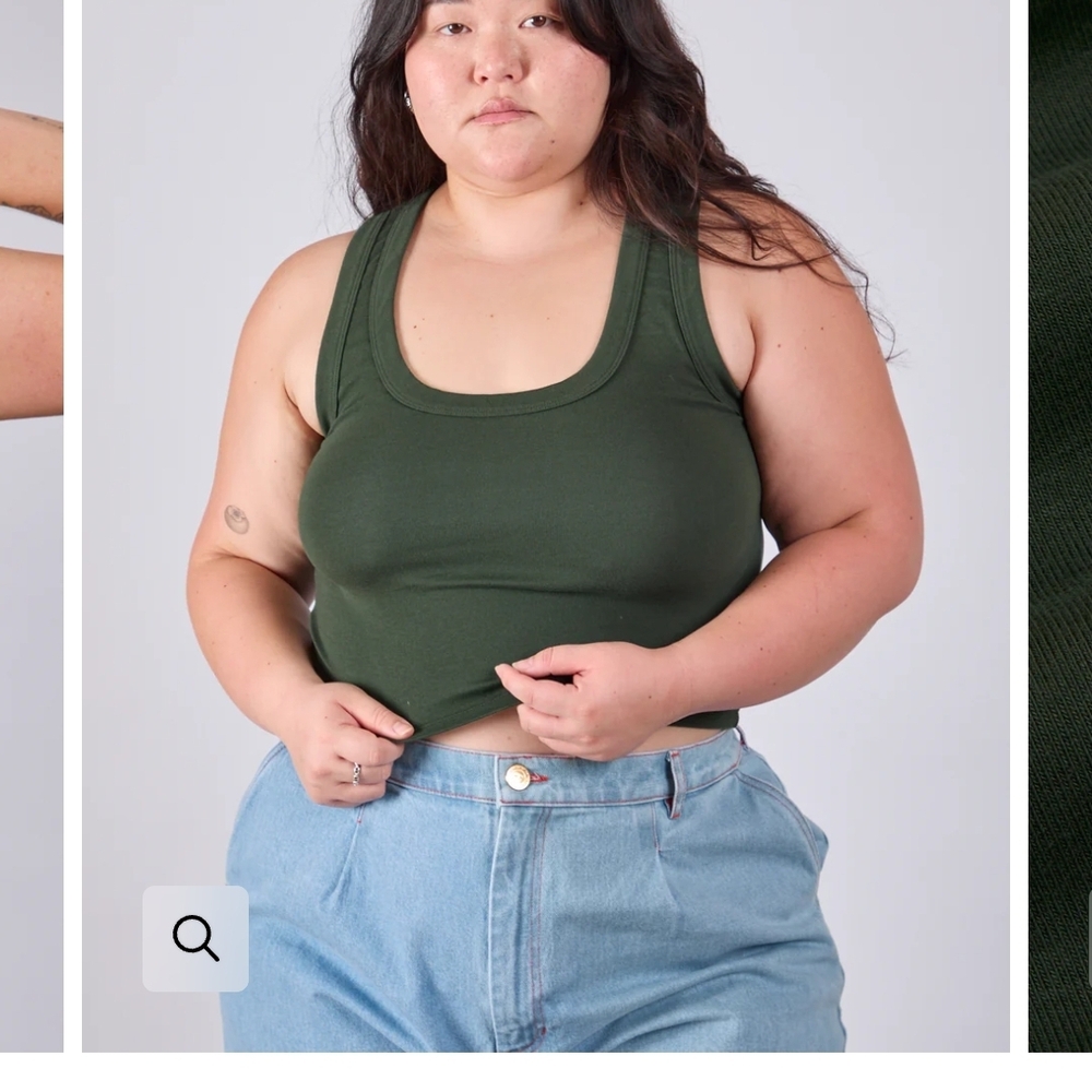 Big Bud Press Forest Green Tank Top - Picture 4 of 9